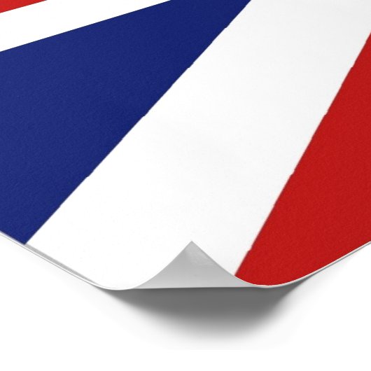 Union Jack Poster (Ecke)