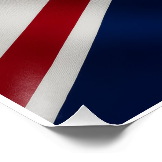 Union jack poster (Ecke)
