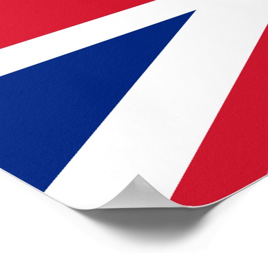 Union Jack Poster (Ecke)