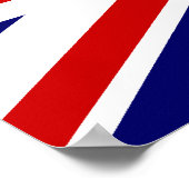 Union Jack Poster (Ecke)