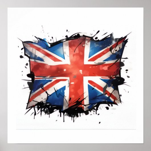 Union jack poster (Vorne)