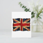 Union Jack Postkarte (Stehend Vorderseite)