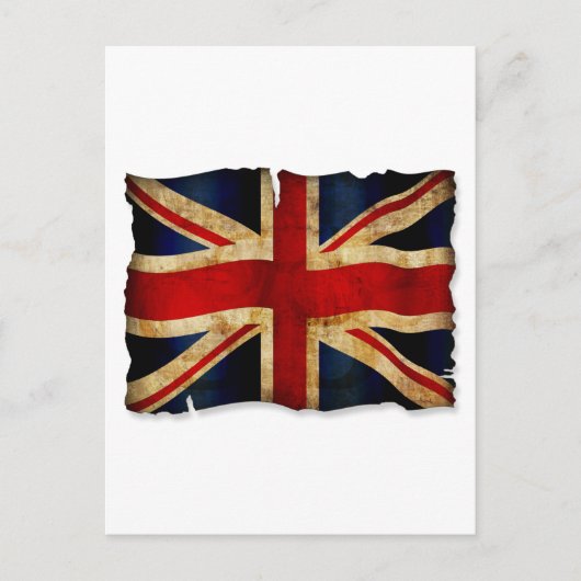 Union Jack Postkarte (Vorderseite)