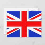 "UNION JACK" POSTKARTE (Vorne/Hinten)