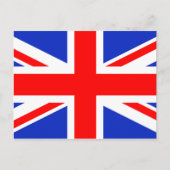"UNION JACK" POSTKARTE (Vorderseite)