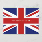 Union Jack Postkarte (Vorderseite)