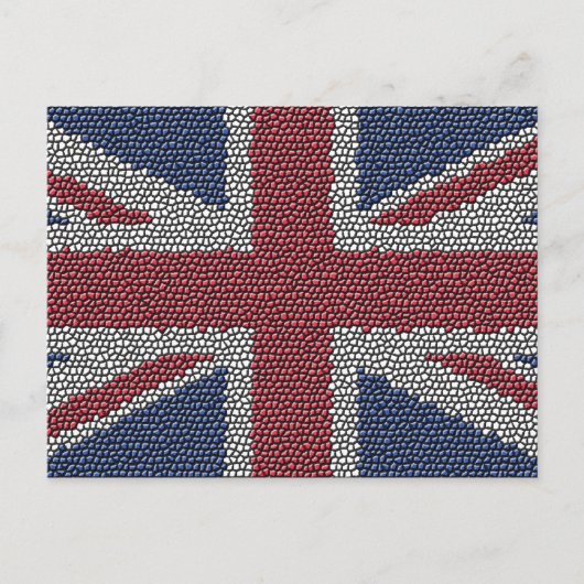 Union Jack Postkarte (Vorderseite)