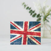 Union Jack Postkarte (Stehend Vorderseite)