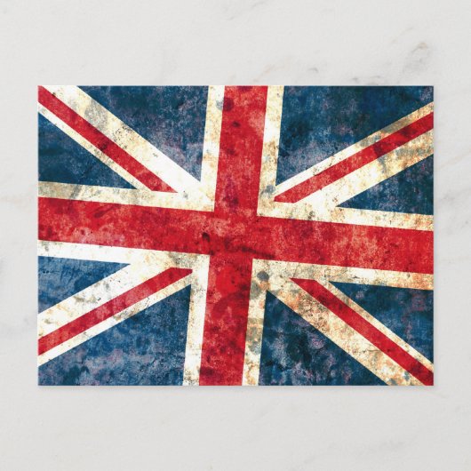 Union Jack Postkarte (Vorderseite)