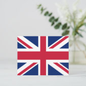 Union Jack Postkarte (Stehend Vorderseite)