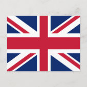 Union Jack Postkarte (Vorderseite)