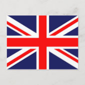 Union Jack Postkarte (Vorderseite)