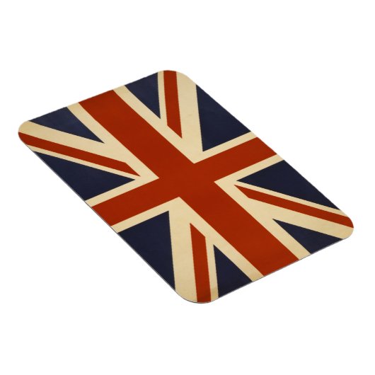 Union Jack Retro Magnet (Rechte Seite)