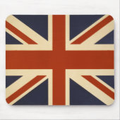 Union Jack Retro Mousepad (Vorne)