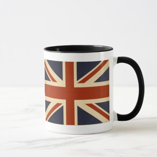 Union Jack Retro Tasse (Rechts)