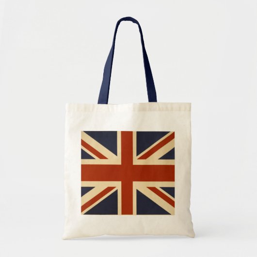 Union Jack Retro Tragetasche (Vorne)