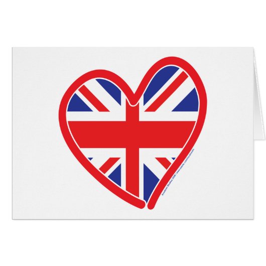 Union Jack Royal Heart (Vorderseite (Horizontal))