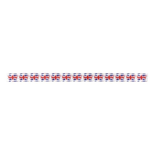 Union Jack Satinband (Vorderseite)