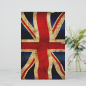 Union Jack Schreibwaren Briefpapier (Stehend Vorderseite)