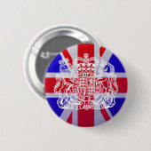 Union Jack & Seal Button (Vorne & Hinten)