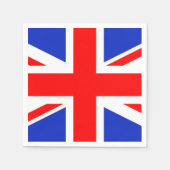 "UNION JACK" SERVIETTE (Vorderseite)