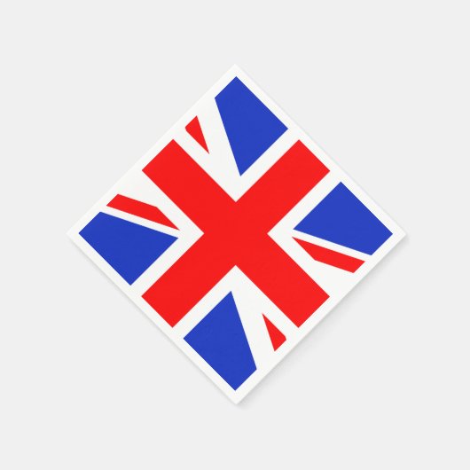 "UNION JACK" SERVIETTE (Ecke)
