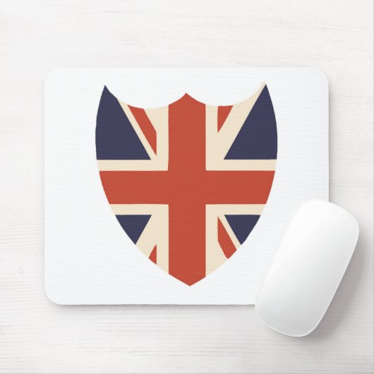 UNION JACK SHIELD MOUSEPAD (Mit Mouse)