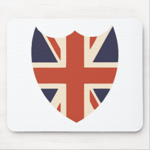 UNION JACK SHIELD MOUSEPAD