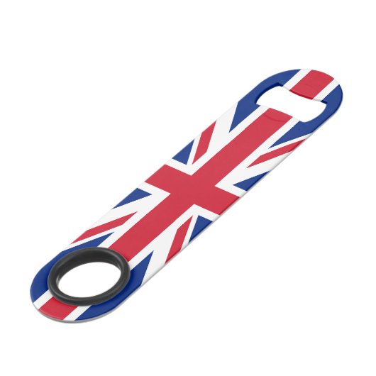 Union Jack Speedflaschenöffner (Vorderseite Schrägansicht)