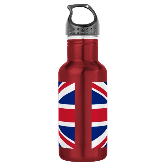 Union Jack Stainless Steel Flasche Trinkflasche (Rückseite)