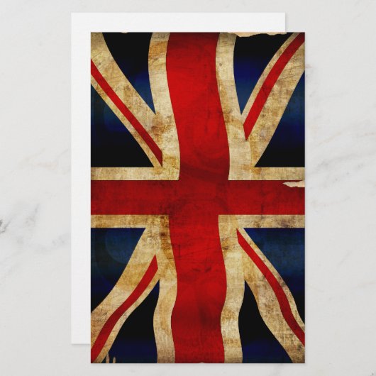 Union Jack Stationery Briefpapier (Vorne/Hinten)