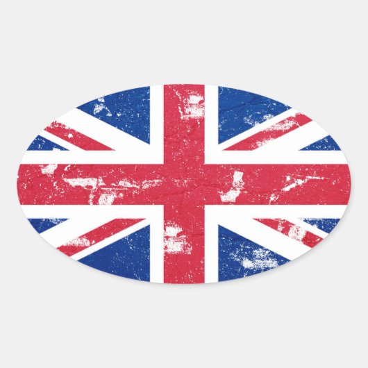 Union Jack Sticker (Vorderseite)