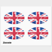 Union Jack Sticker (Blatt)