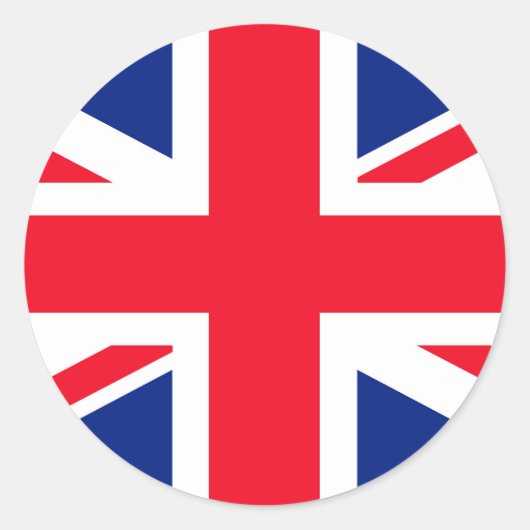 Union Jack Sticker (Vorderseite)
