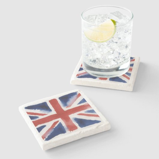 Union jack stone coaster steinuntersetzer (Seitenansicht)