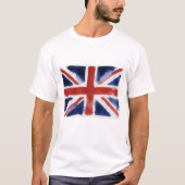 Union Jack T-Shirt-Design T-Shirt (Vorderseite)