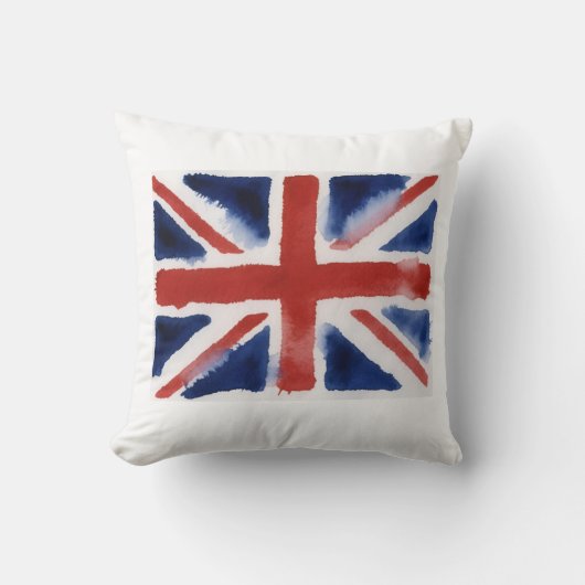 Union jack t shirt kissen (Vorderseite)