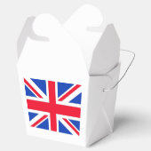 Union Jack Takeaway Favor Box Geschenkschachtel (Geöffnet)