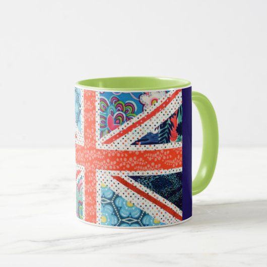 „Union Jack " Tasse (VorderseiteRechts)