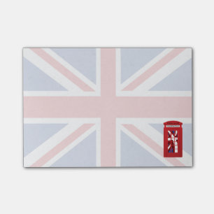 Union Jack, Telefonzelle Post-it Klebezettel