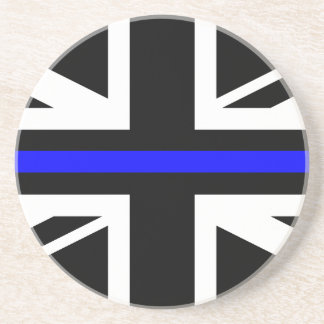 Union Jack Thin Blue Line Untersetzer