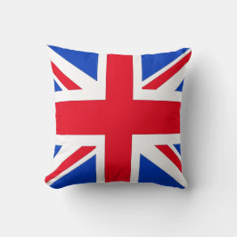 Union Jack Throw Pillow Kissen