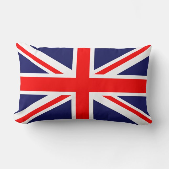 Union Jack Throw PIllow Lendenkissen (Vorderseite)