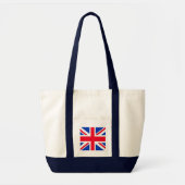 Union Jack Tote Bag Tragetasche (Vorne)