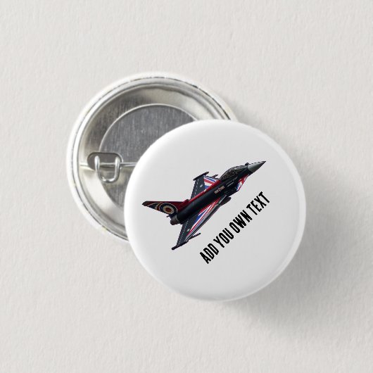 Union Jack Typhoon Button (Vorne & Hinten)