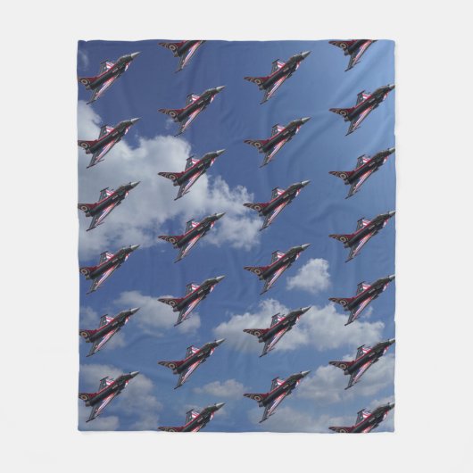 Union Jack Typhoon Fleecedecke (Vorderseite)