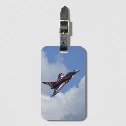 Union Jack Typhoon Gepäckanhänger (Vorderseite Vertikal)