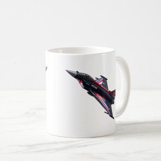 Union Jack Typhoon Kaffeetasse (VorderseiteRechts)
