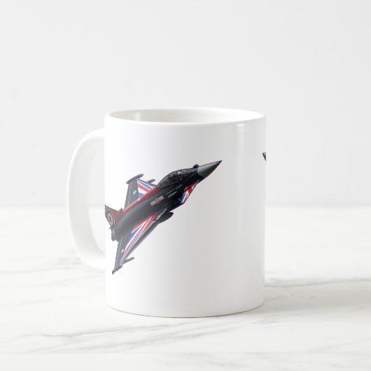 Union Jack Typhoon Kaffeetasse (Vorderseite Links)