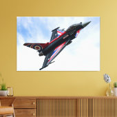 Union Jack Typhoon Leinwanddruck (Insitu (Wohnzimmer))